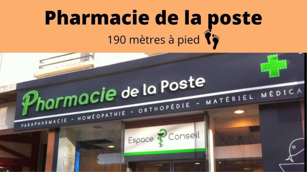 Saint Nazaire - White Lion - Centre Ville - Au Calme - Parking Privatif Aerien - Internet Haut Debit Fibre المظهر الخارجي الصورة